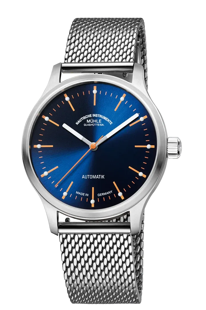 OROLOGIO MUHLE GLASHUTTE PANOVA BLUE  M1-40-72-MB