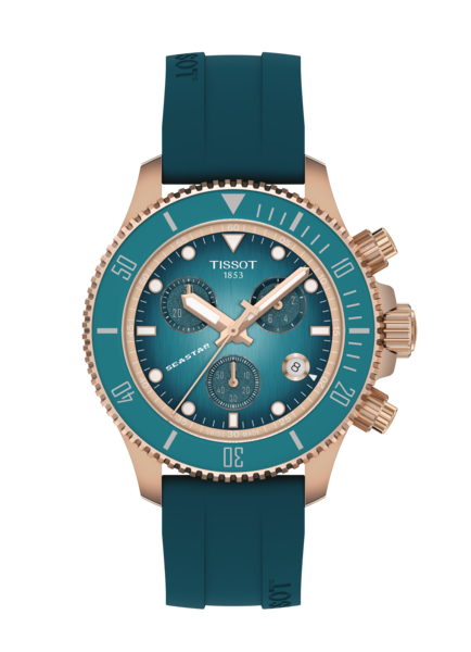 OROLOGIO TISSOT SEASTAR 1000 QUARTZ CHRONOGRAPH 38mm T1202173704100