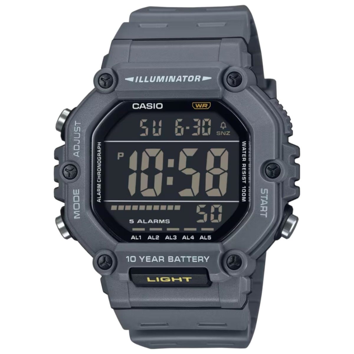 OROLOGIO CASIO MULTIFUNZIONE AE-1600H-8BVEF