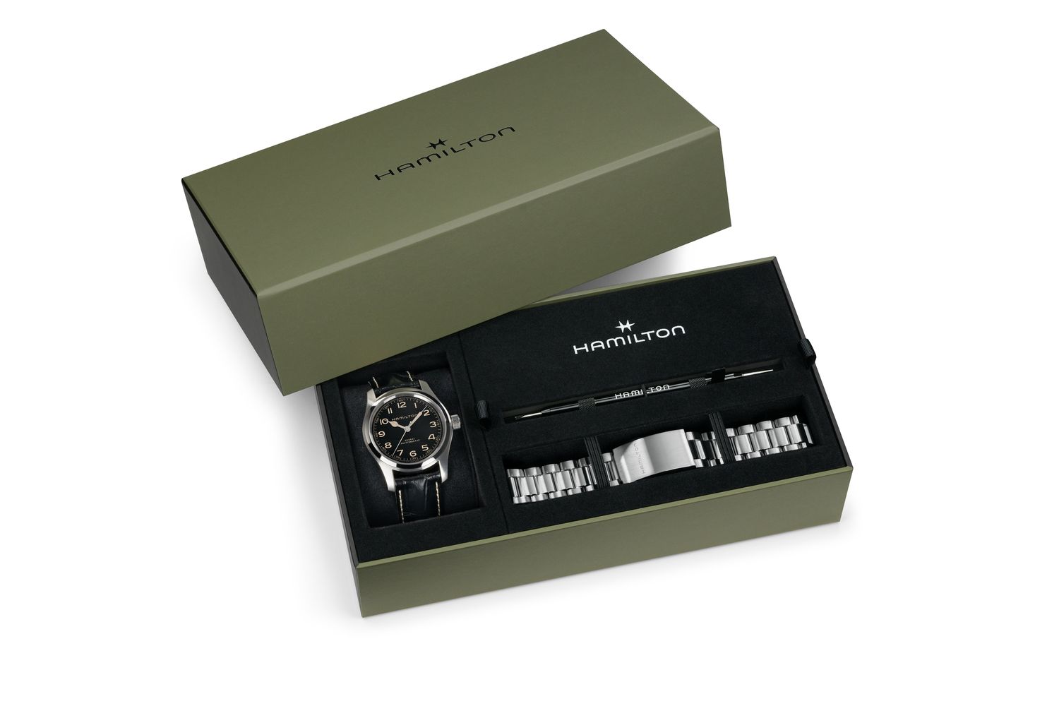 OROLOGIO HAMILTON KHAKI FIELD MURPH 42mm BRACELET BUNDLE H70605732