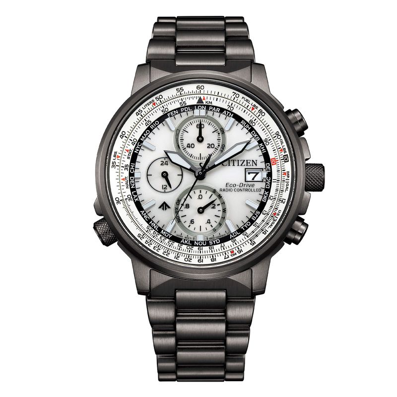 OROLOGIO CITIZEN CRONO PILOT RADIOCONTROLLATO 41mm AT8304-57A