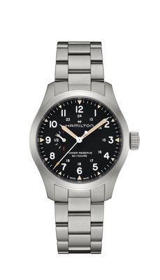 OROLOGIO HAMILTON KHAKI FIELD MECHANICAL 40mm POWER RESERVE H69509130