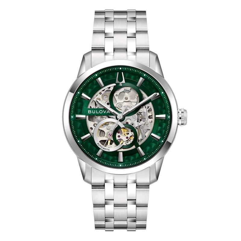 OROLOGIO BULOVA SUTTON SKELETON 40mm 96A329