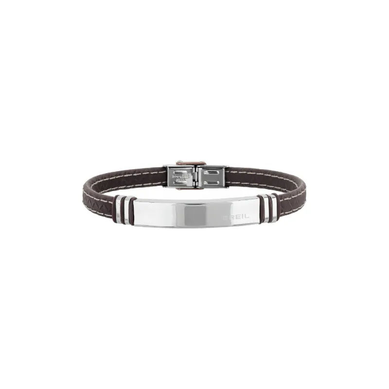 Breil Bracciale Uomo Savage Marrone