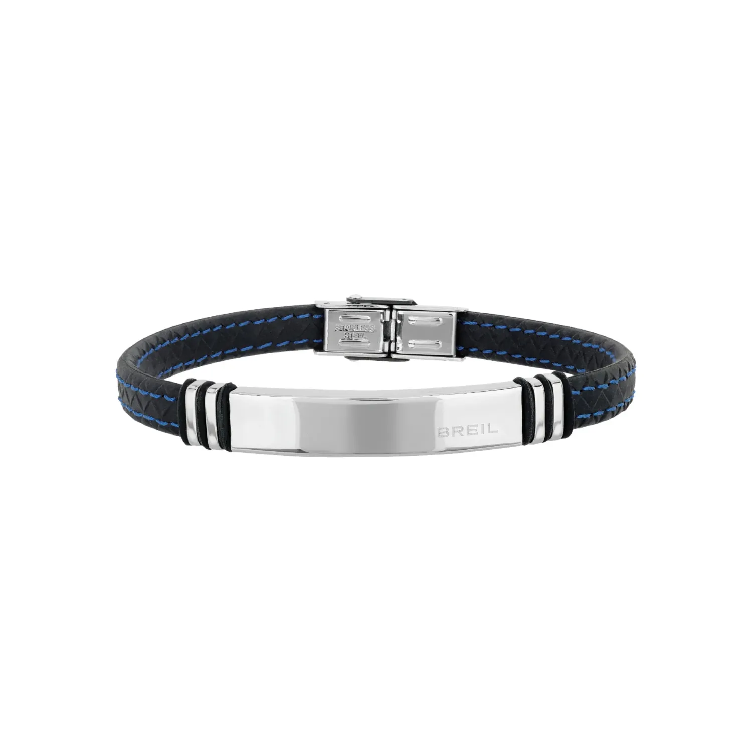 Breil Bracciale Uomo Savage Blu