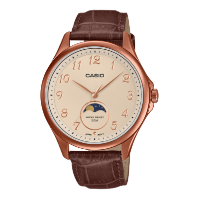 OROLOGIO CASIO TIMELESS MOONPHASE MTP-M110RL-5AVER