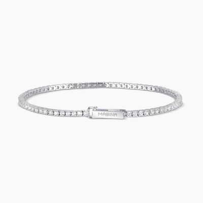 Mabina Bracciale tennis con zirconi Mabina Bracciale tennis con zirconi