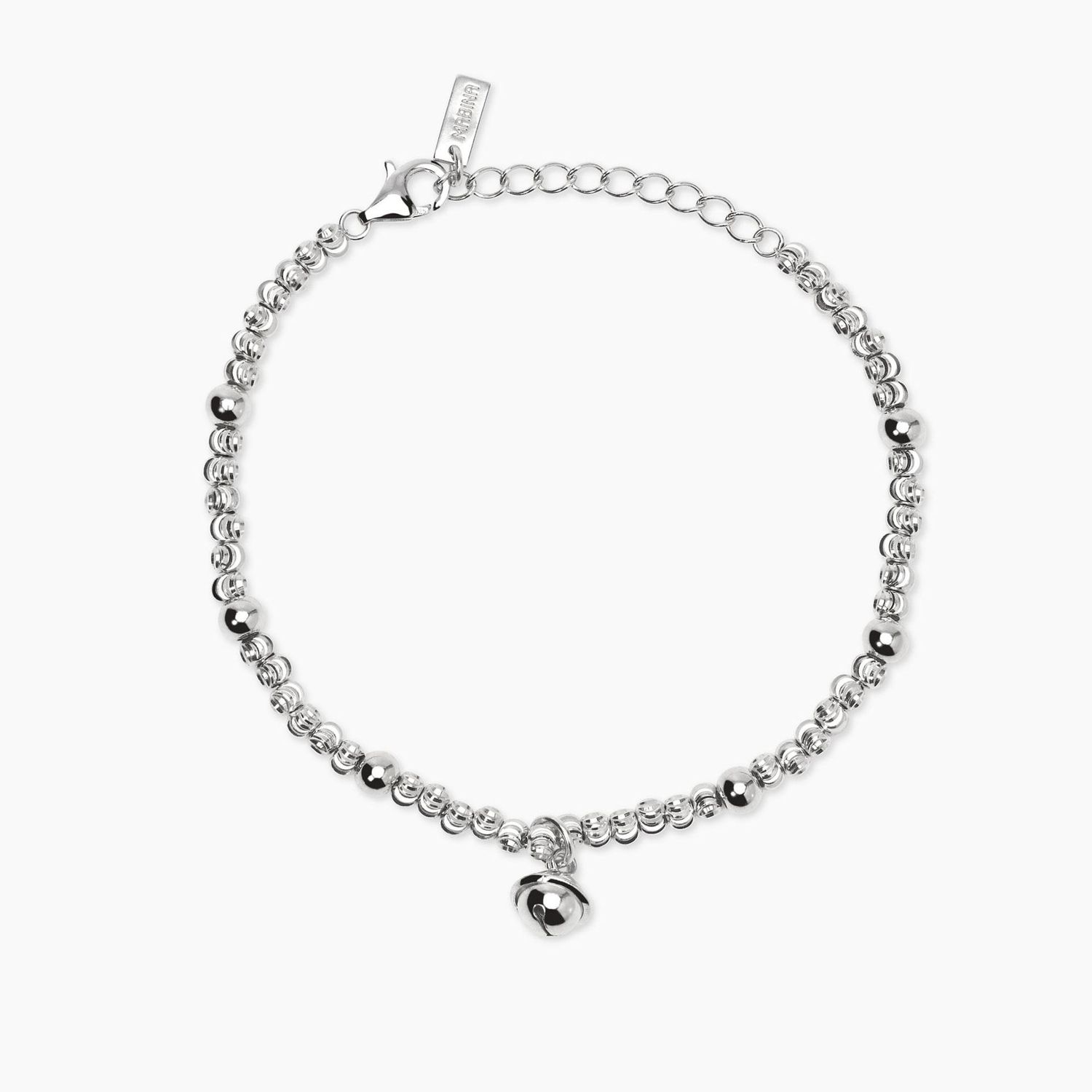 Mabina Bracciale con sfere e campanella