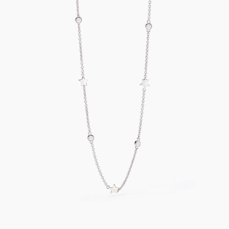 Mabina Girocollo con stelle e zirconi