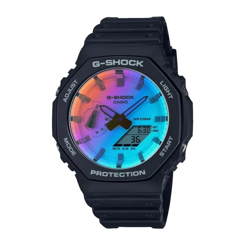 OROLOGIO G-SHOCK IRIDESCENET GA-2100SR-1AER