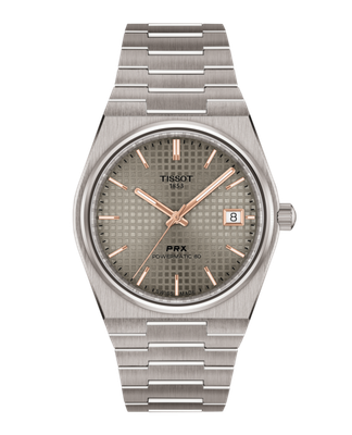 OROLOGIO TISSOT PRX POWERMATIC 80 TITANIUM 38mm T1378074406100 OROLOGIO TISSOT PRX POWERMATIC 80 TITANIUM 38mm T1378074406100