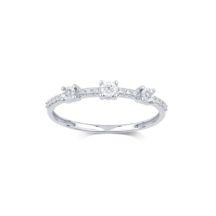 ANELLO BLISS VIA LATTEA CON DIAMANTI 20109692