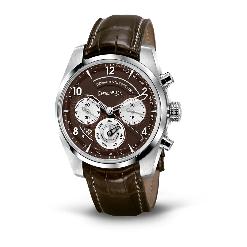 OROLOGIO EBERHARD CHRONOGRAPHE 120EME ANNIVERSAIRE 31120.3  CPD