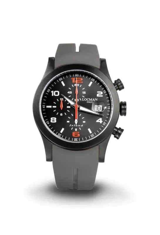 OROLOGIO LOCMAN ISLAND CRONO 0618K07S-BKGYRDSA