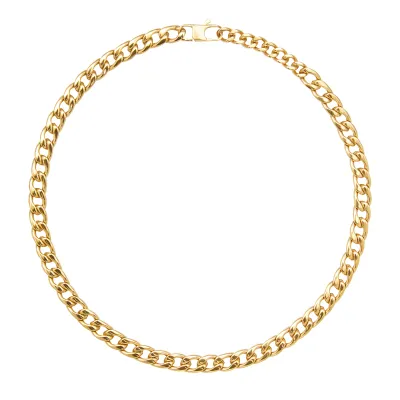 COLLANA BREIL BLOCK CHAIN IP GOLD
