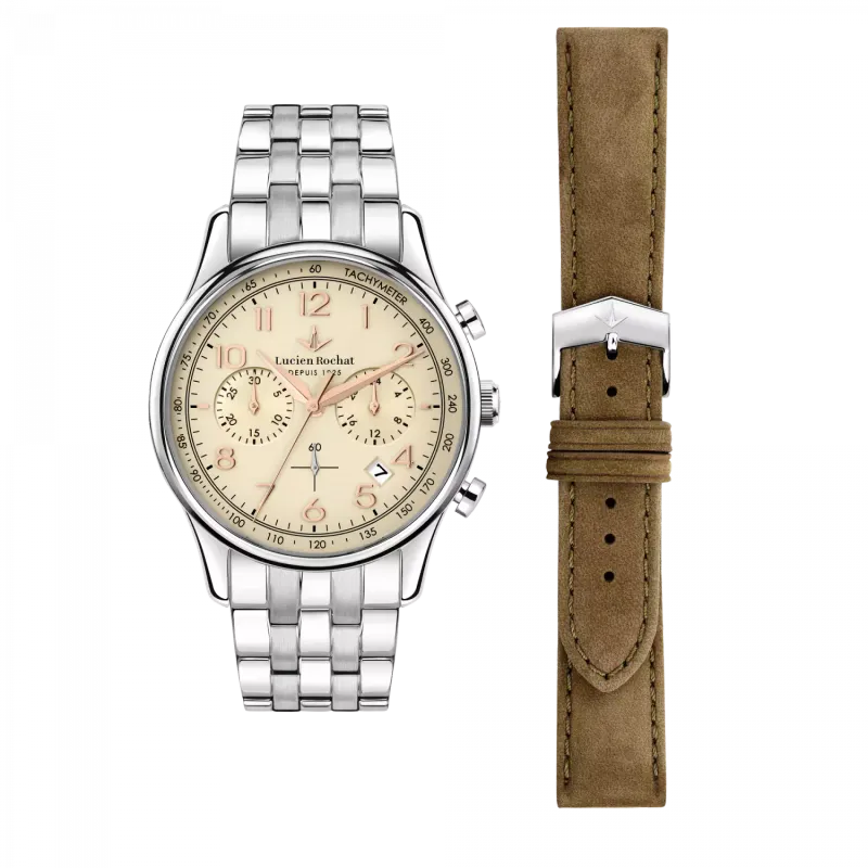 OROLOGIO LUCIEN ROCHAT MONTREUX 41mm R0473615003