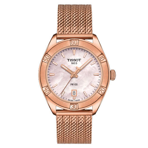 OROLOGIO TISSOT PR100 SPORT CHIC 36mm T1019103315100 OROLOGIO TISSOT PR100 SPORT CHIC 36mm T1019103315100