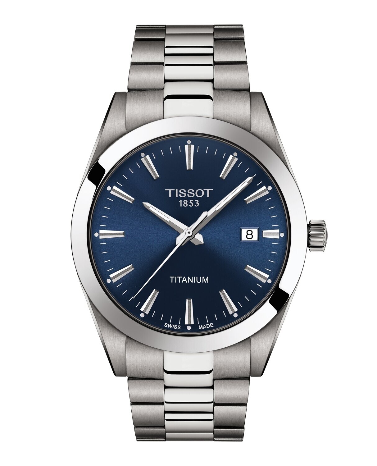 OROLOGIO TISSOT GENTLEMAN QUARTZ 40mm TITANIUM T1274104404100 OROLOGIO TISSOT GENTLEMAN QUARTZ 40mm TITANIUM T1274104404100