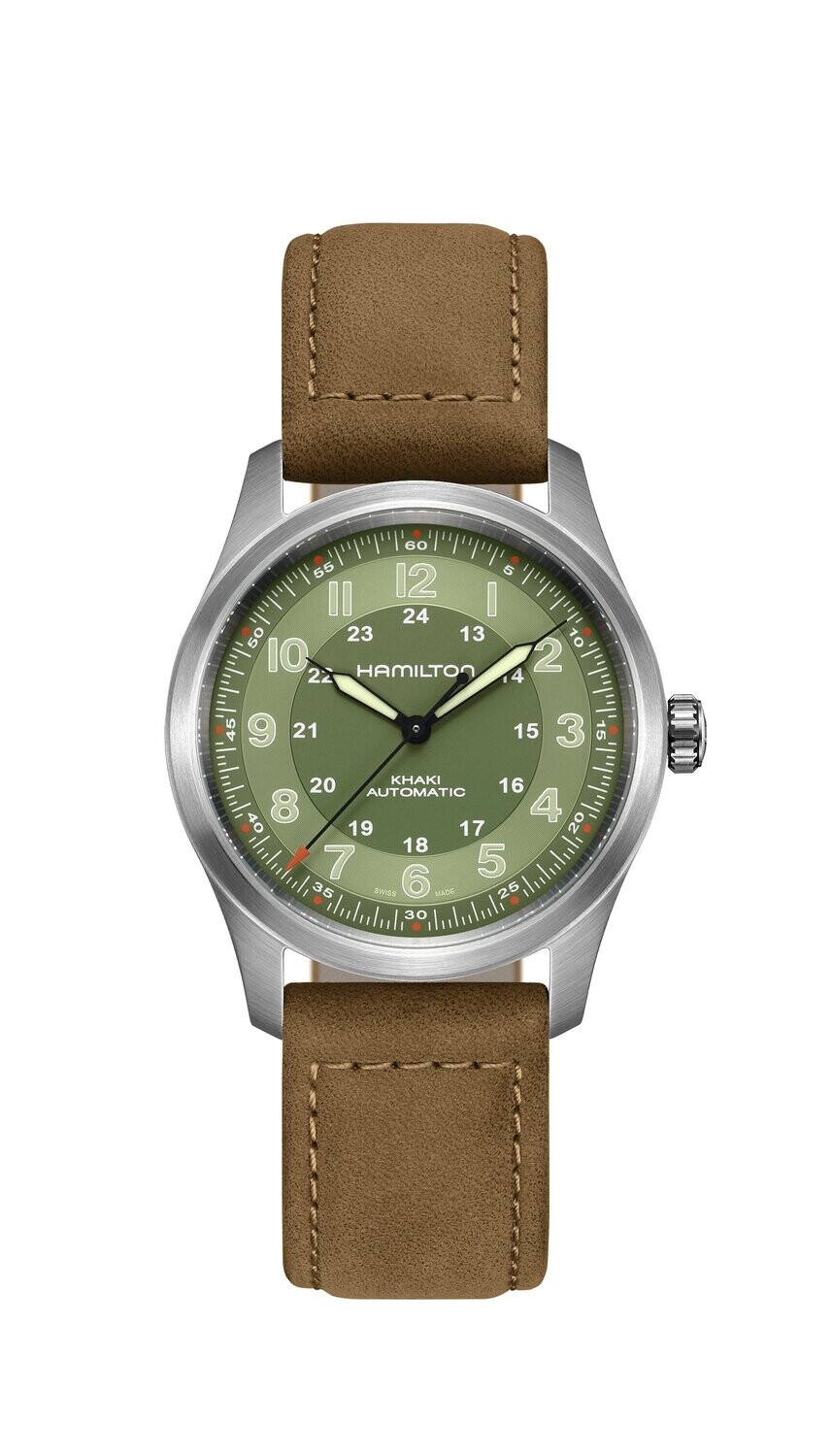 OROLOGIO HAMILTON KHAKI FIELD TITANIUM AUTO 38mm H70205860 OROLOGIO HAMILTON KHAKI FIELD TITANIUM AUTO 38mm H70205860