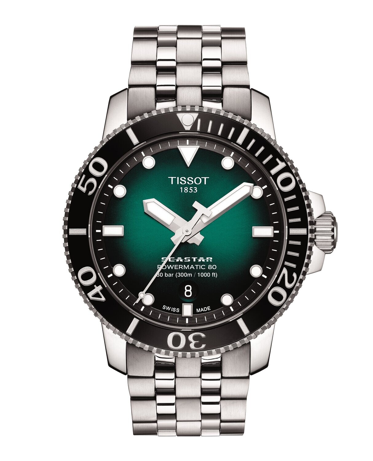 OROLOGIO TISSOT SEASTAR 1000 43mm POWERMATIC 80 T1204071109101 OROLOGIO TISSOT SEASTAR 1000 43mm POWERMATIC 80 T1204071109101