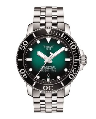 OROLOGIO TISSOT SEASTAR 1000 43mm POWERMATIC 80 T1204071109101 OROLOGIO TISSOT SEASTAR 1000 43mm POWERMATIC 80 T1204071109101