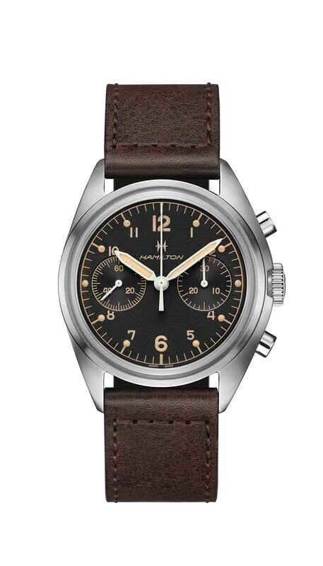 OROLOGIO HAMILTON KHAKI AVIATION PILOT PIONEER MECHANICAL CHRONO H76409530