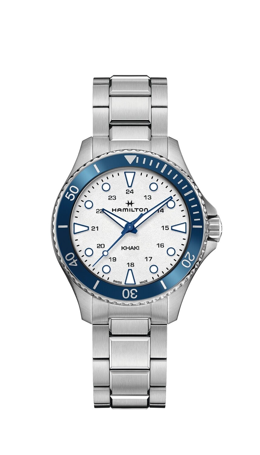 OROLOGIO HAMILTON KHAKI NAVY SCUBA QUARTZ 37mm H82231150 OROLOGIO HAMILTON KHAKI NAVY SCUBA QUARTZ 37mm H82231150