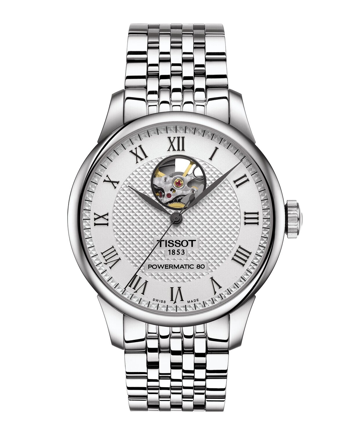 OROLOGIO TISSOT LE LOCLE POWERMATIC 80 OPEN HEART OROLOGIO TISSOT LE LOCLE POWERMATIC 80 OPEN HEART