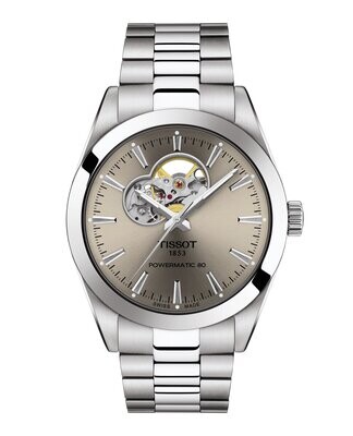 OROLOGIO TISSOT GENTLEMAN POWERMATIC 80 OPEN HEART T1274071108100