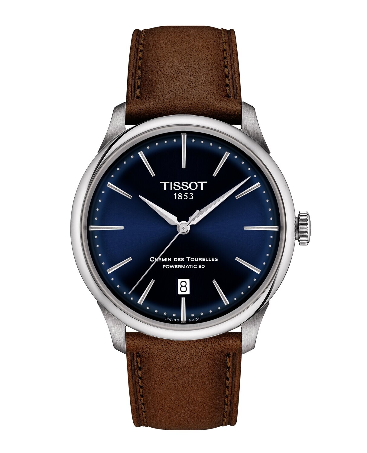 OROLOGIO TISSOT CHEMIN DES TOURELLES POWERMATIC 80 T1398071604100 OROLOGIO TISSOT CHEMIN DES TOURELLES POWERMATIC 80 T1398071604100