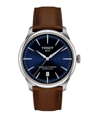 OROLOGIO TISSOT CHEMIN DES TOURELLES POWERMATIC 80 T1398071604100 OROLOGIO TISSOT CHEMIN DES TOURELLES POWERMATIC 80 T1398071604100