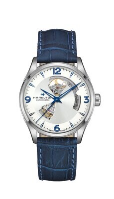 OROLOGIO HAMILTON JAZZMASTER OPEN HEART 42mm H32705651 OROLOGIO HAMILTON JAZZMASTER OPEN HEART 42mm H32705651