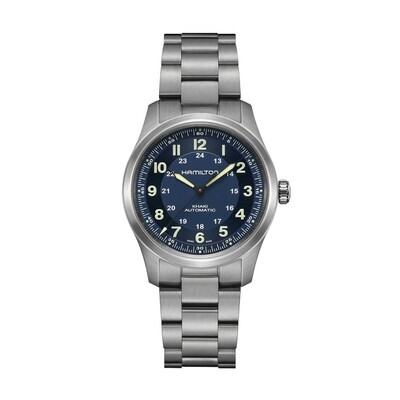 OROLOGIO HAMILTON KHAKI FIELD TITANIUM AUTO 38mm H70205140 OROLOGIO HAMILTON KHAKI FIELD TITANIUM AUTO 38mm H70205140