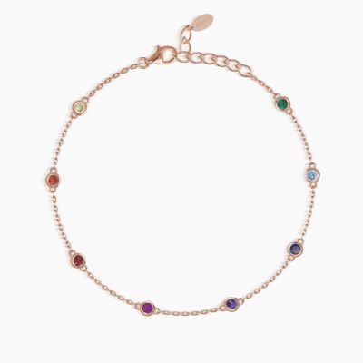Mabina Cavigliera con punti luce colorati Mabina Cavigliera con punti luce colorati