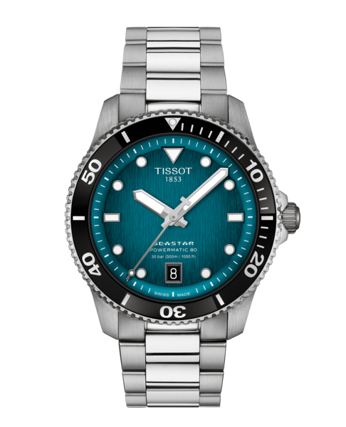 OROLOGIO TISSOT SEASTAR 1000 40mm POWERMATIC 80 T1208071109100 OROLOGIO TISSOT SEASTAR 1000 40mm POWERMATIC 80 T1208071109100