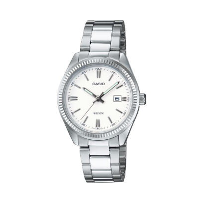 OROLOGIO CASIO TIMELESS LADY BIANCO OROLOGIO CASIO TIMELESS LADY BIANCO