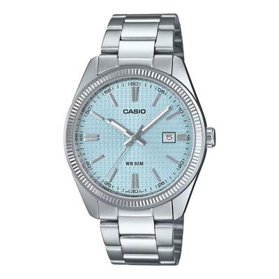 OROLOGIO CASIO TIMELESS AZZURRO CHIARO MTP-1302PE-2AVEF OROLOGIO CASIO TIMELESS AZZURRO CHIARO MTP-1302PE-2AVEF