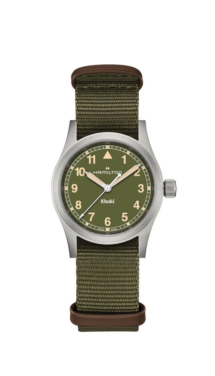 OROLOGIO HAMILTON KHAKI FIELD QUARTZ 33mm H69301960 OROLOGIO HAMILTON KHAKI FIELD QUARTZ 33mm H69301960