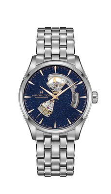 OROLOGIO HAMILTON JAZZMASTER OPEN HEART AUTO 42mm H32705140 OROLOGIO HAMILTON JAZZMASTER OPEN HEART AUTO 42mm H32705140