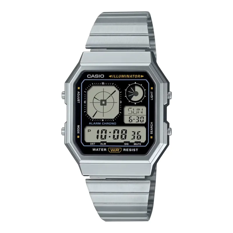 OROLOGIO CASIO VINTAGE EDGY A130WE-1AEF OROLOGIO CASIO VINTAGE EDGY A130WE-1AEF