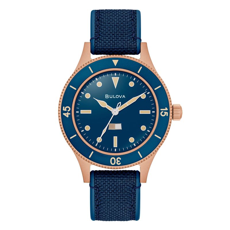 OROLOGIO BULOVA MIL-SHIP BRONZE 150 ANNIVERSARY 98A325