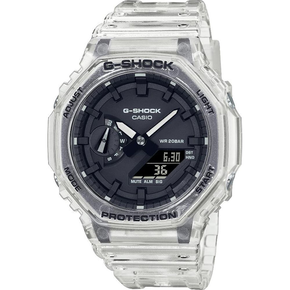 OROLOGIO G-SHOCK 2100 SKELETON GA-2100SRS-7AER