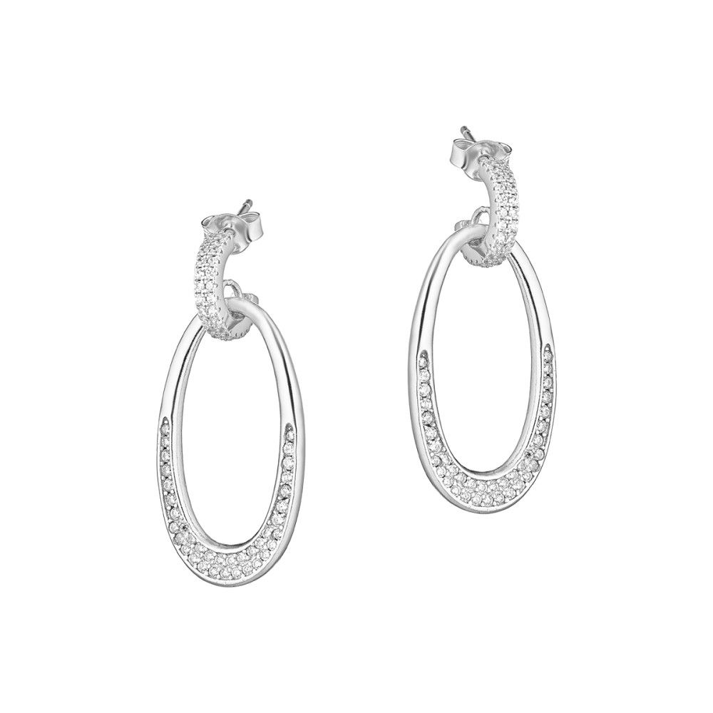 Marcello Pane Orecchini cerchio ovale - Venice