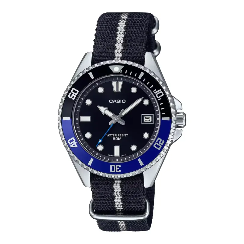OROLOGIO CASIO TIMELESS DIVER'S STYLE MDV-10C-1A2VEF