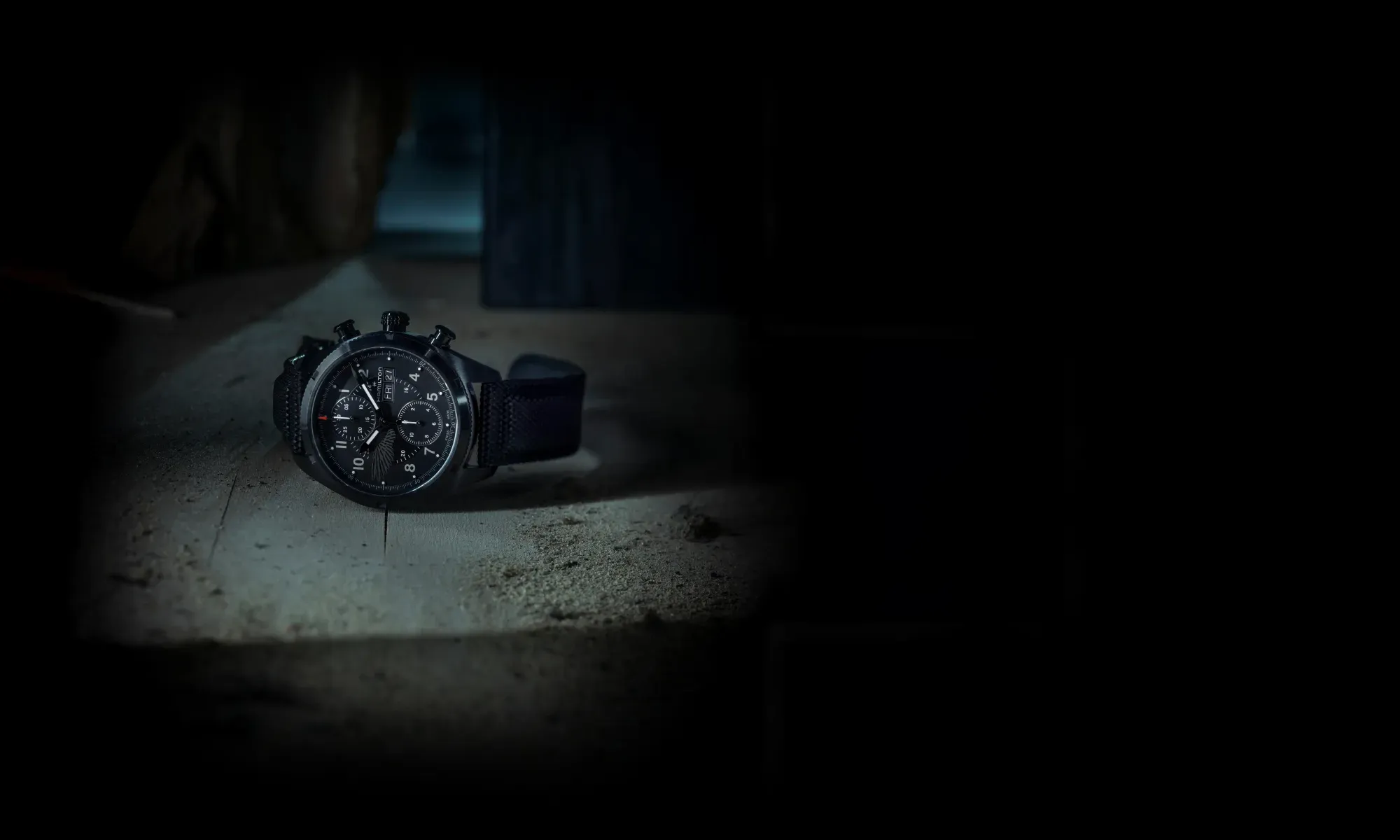 OROLOGIO HAMILTON KHAKI FIELD AUTO CHRONO x RESIDENT EVIL REQUIEM LIMITED EDITION H71636330