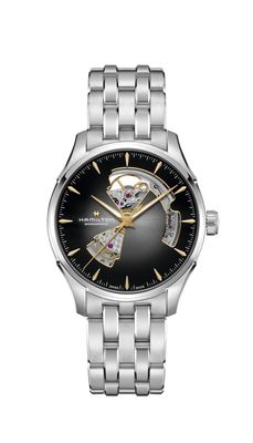 OROLOGIO HAMILTON JAZZMASTER OPEN HEART AUTO 40mm H32675181 OROLOGIO HAMILTON JAZZMASTER OPEN HEART AUTO 40mm H32675181