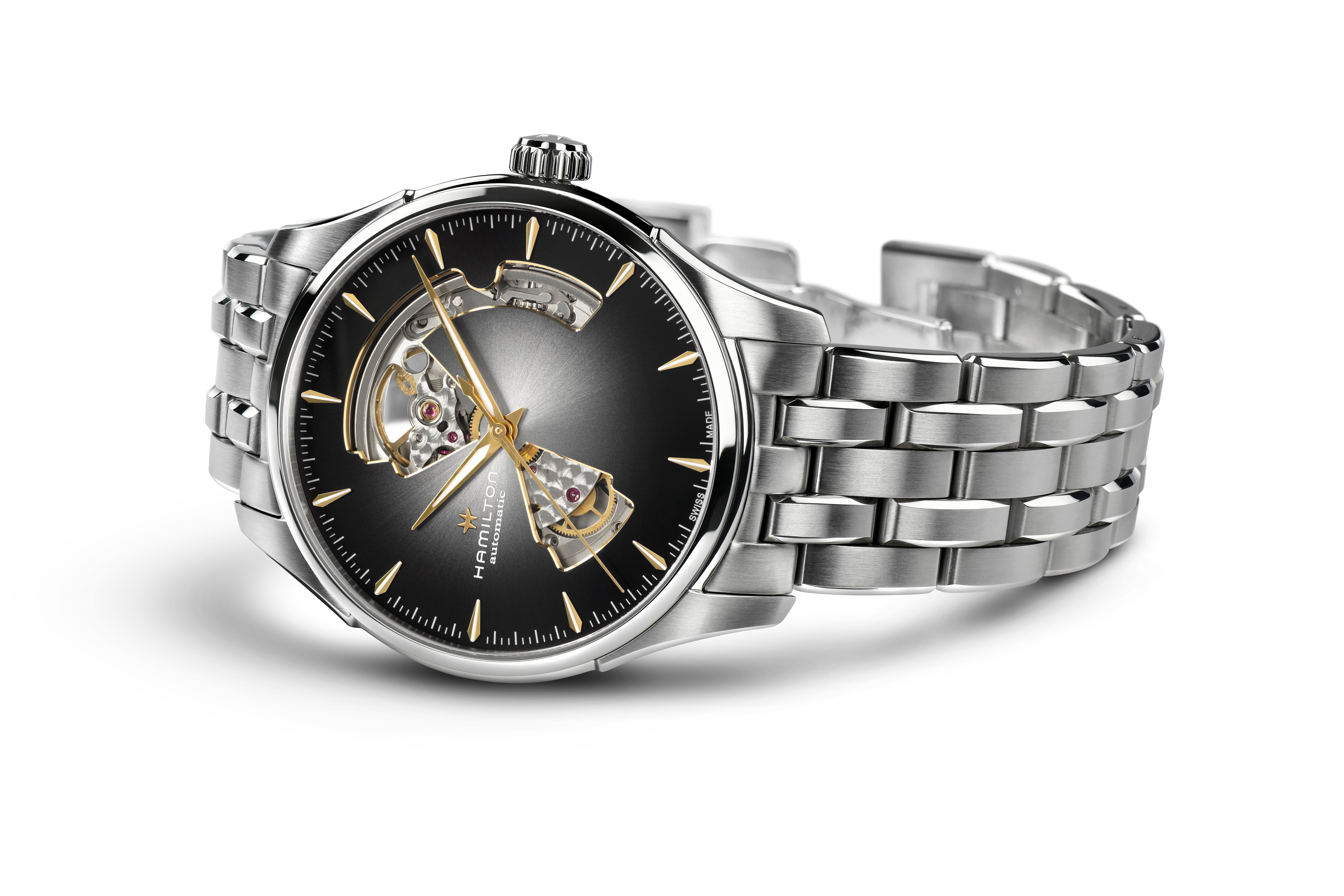 OROLOGIO HAMILTON JAZZMASTER OPEN HEART AUTO 40mm H32675181