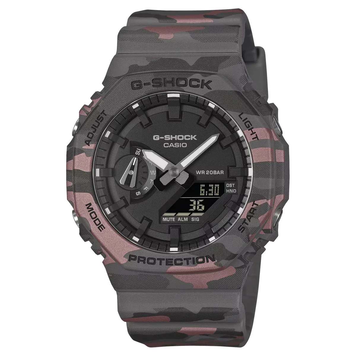 OROLOGIO G-SHOCK CAMOUFLAGE GA-2100CM-8AER