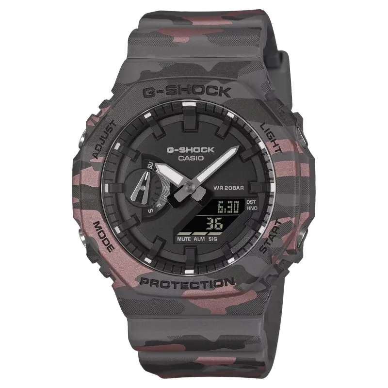 OROLOGIO G-SHOCK CAMOUFLAGE GA-2100CM-8AER OROLOGIO G-SHOCK CAMOUFLAGE GA-2100CM-8AER