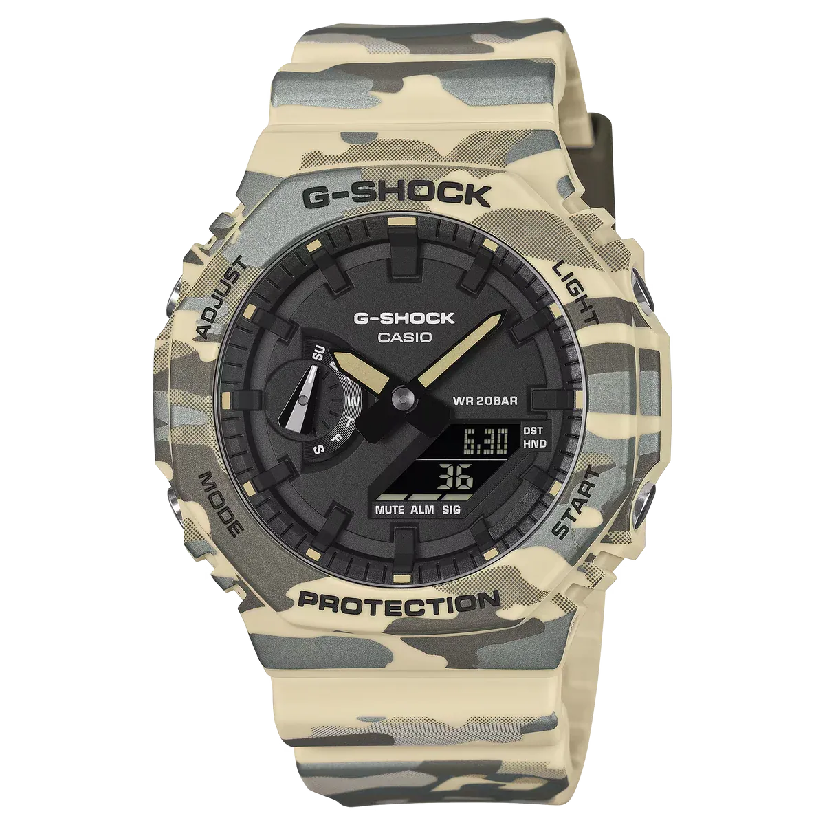 OROLOGIO G-SHOCK CAMOUFLAGE GA-2100CM-5AER